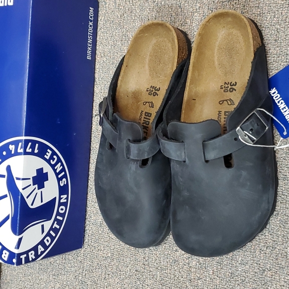 Birkenstock Boston Hard Leather - Picture 4 of 5